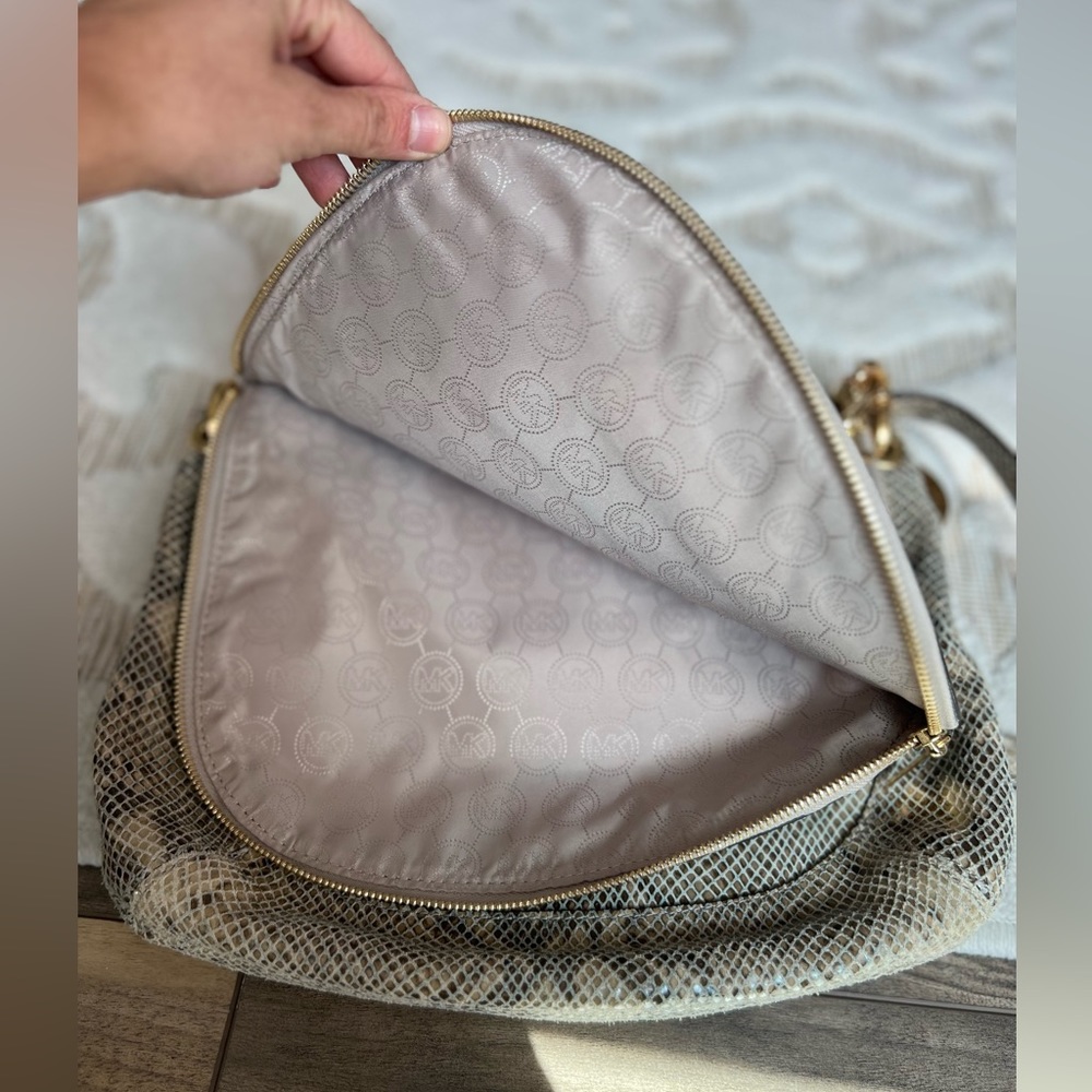 Michael Kors Python Crossbody Handbag - image 5